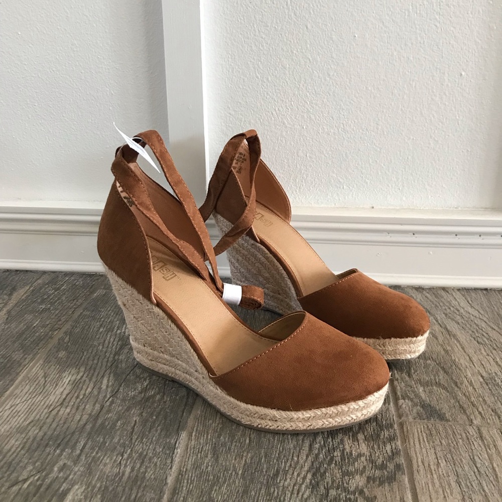 Espadrille Wedge Heel Sandals